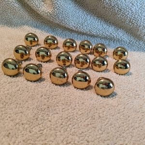 "gold" drawer pulls/knobs